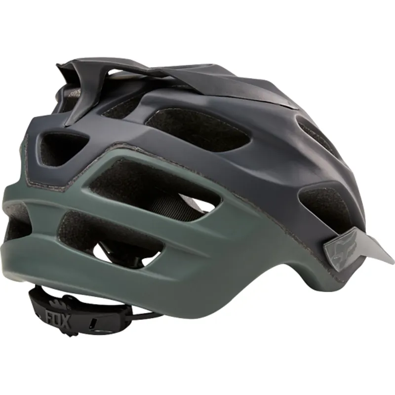 Fox Flux Creo Helmet - Dark Green-1