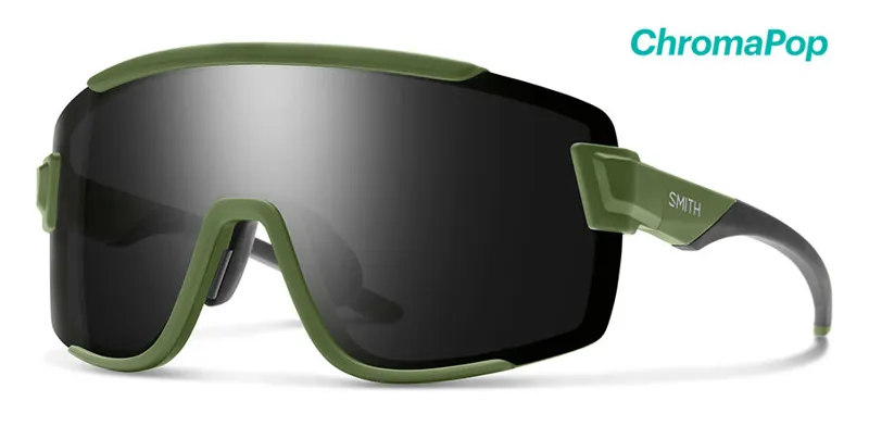 Smith Wildcat Matte Moss Glasses - ChromoPop Black Lens
