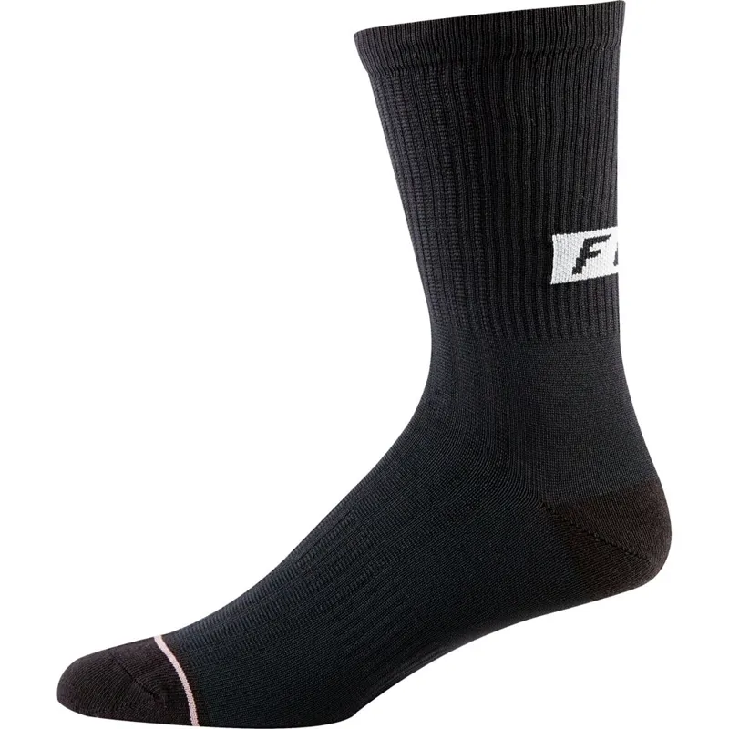 2019 Fox 6inch Trail Sock - Black