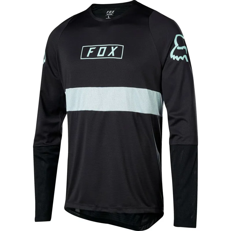 fox defend long sleeve jersey