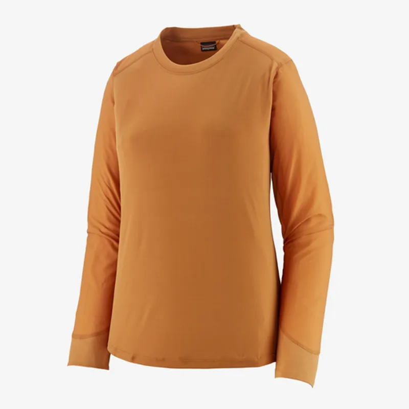 Patagonia Women's Longsleeve Dirt Craft Jersey in Golden Caramel