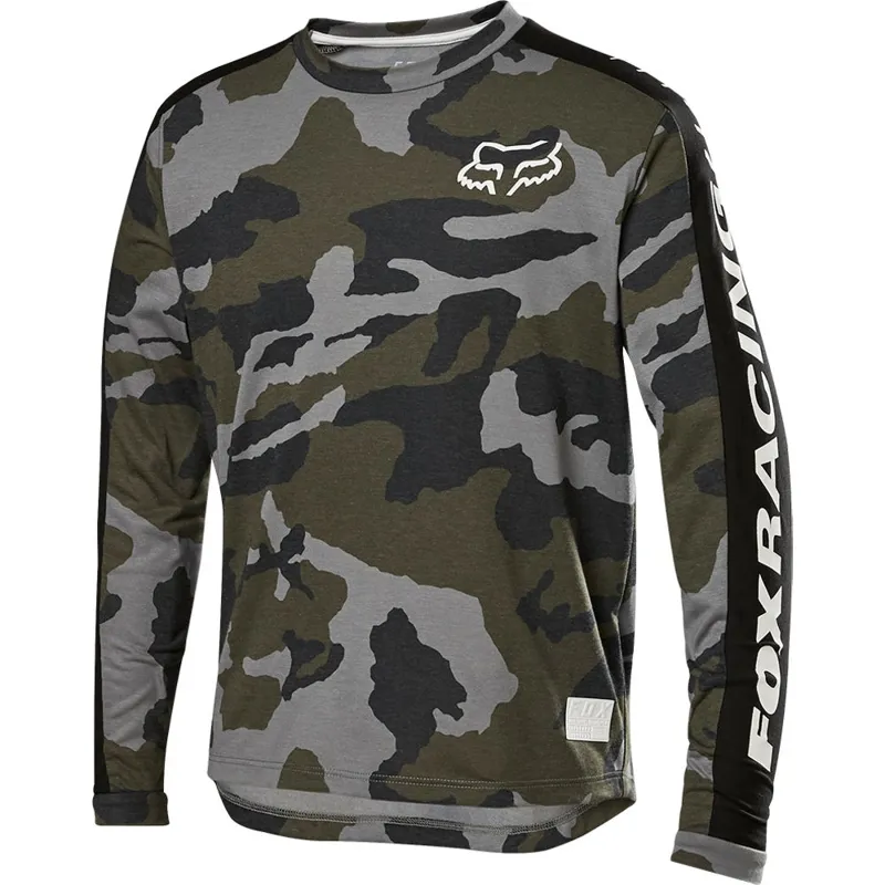 2019 Fox Youth Ranger DriRelease Long Sleeve Jersey - Camo