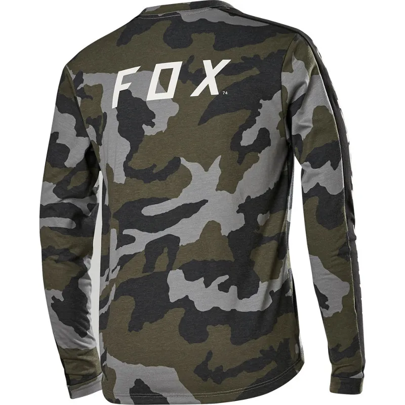 2019 Fox Youth Ranger DriRelease Long Sleeve Jersey - Camo-1