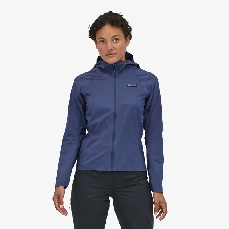 Patagonia Womens Dirt Roamer Jacket in Sound Blue-1