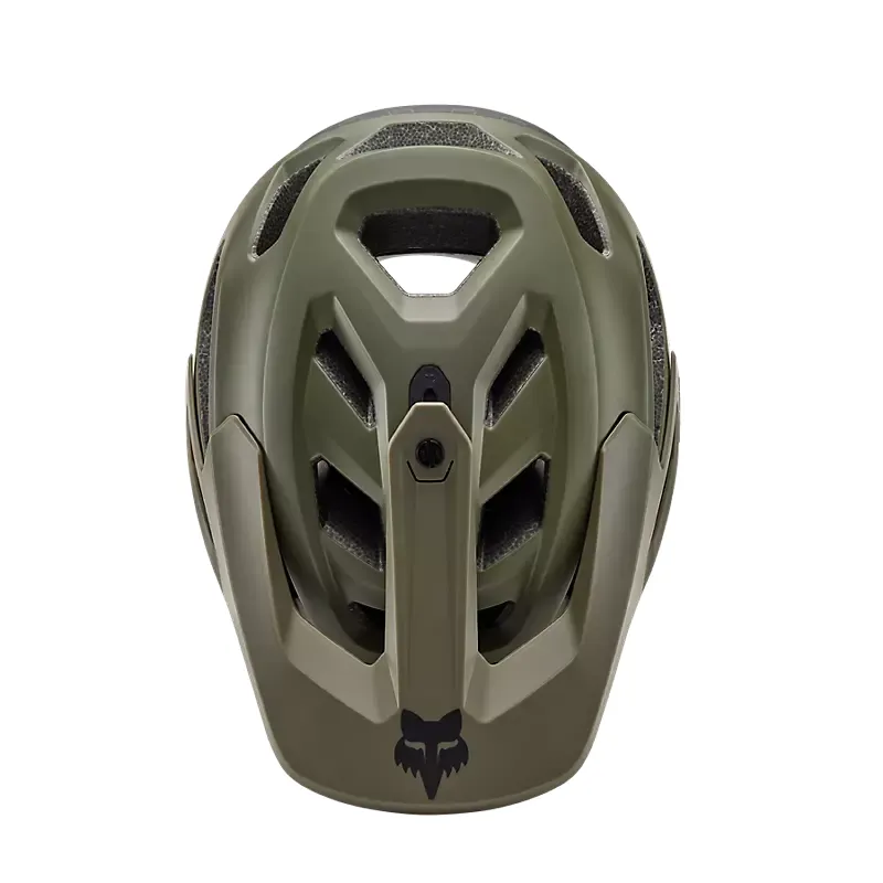 Fox Dropframe Pro RUNN Helmet - Olive Green-2