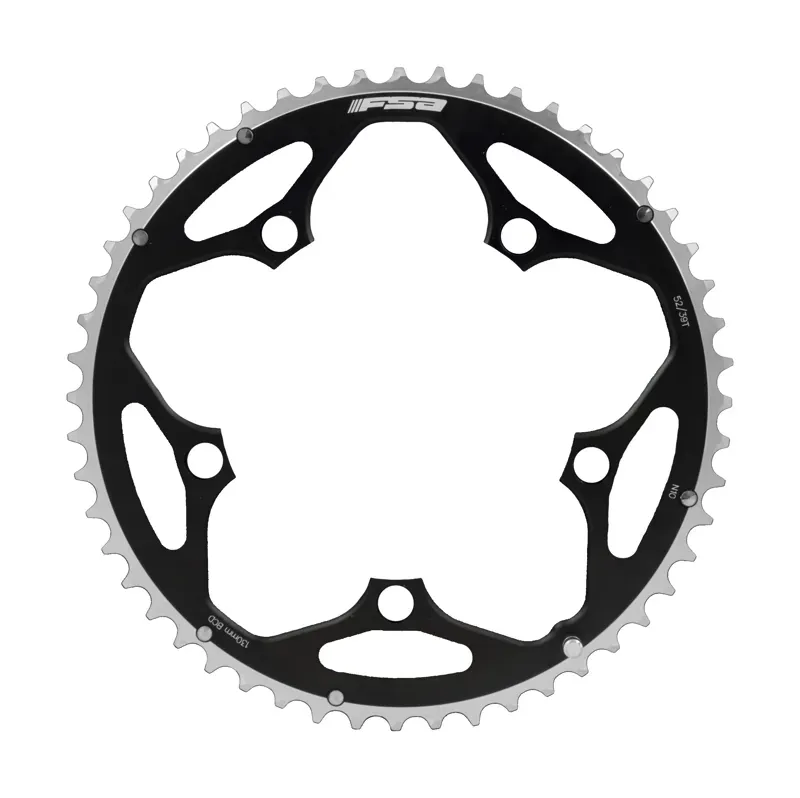FSA Pro Road Chainring 2x10 In Black