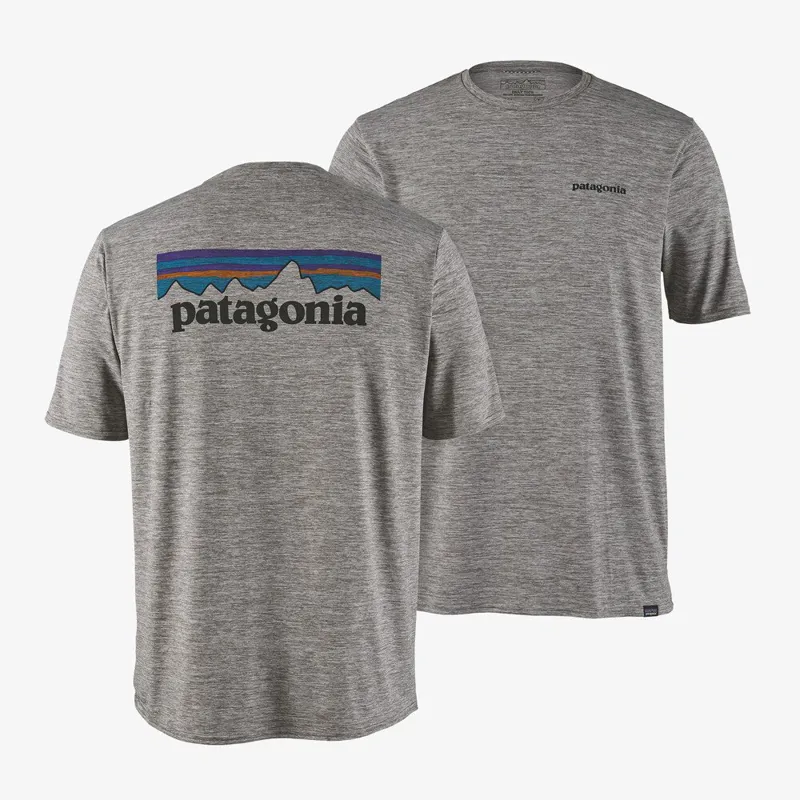 Patagonia Capeline Cool Daily Graphic Tee - Feather Grey
