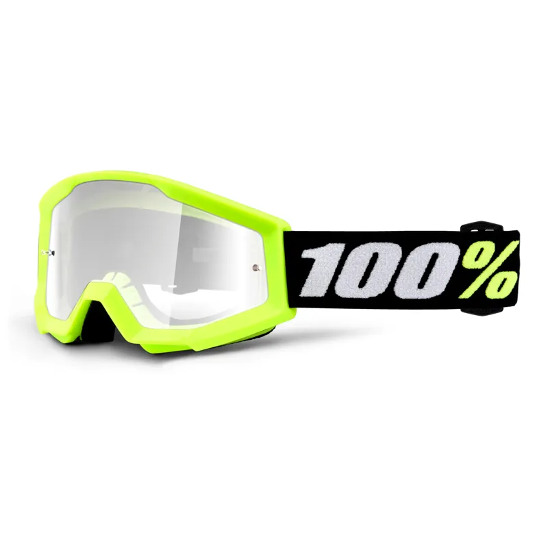 100 goggles clear lens