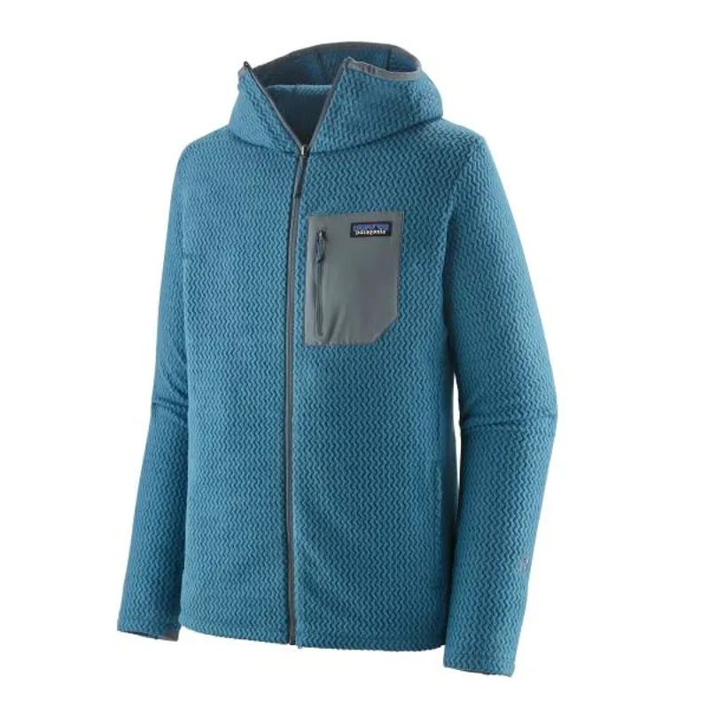 Patagonia Men's R1 Air Full-Zip Hoody in Wave Blue