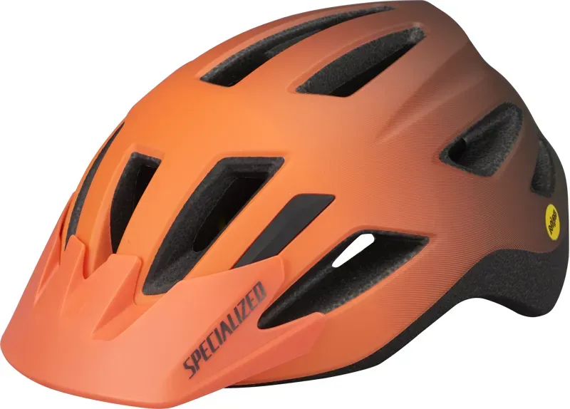 Specialized Shuffle LED MIPS Childs Helmet in Orange