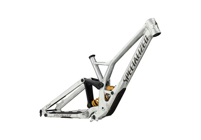 Specialized Demo Race Downhill Mountain Bike Frameset in Silver/ Gunmetal-2