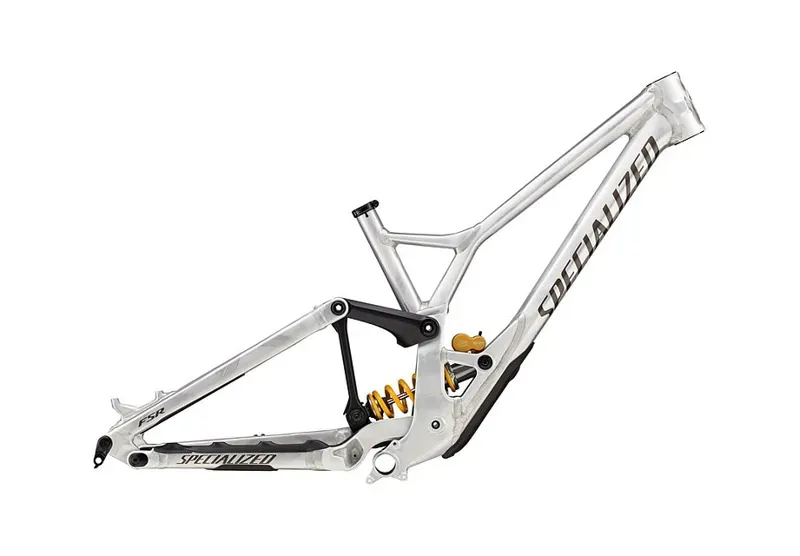 Specialized Demo Race Downhill Mountain Bike Frameset in Silver/ Gunmetal-1
