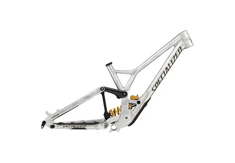 Specialized Demo Race Downhill Mountain Bike Frameset in Silver/ Gunmetal