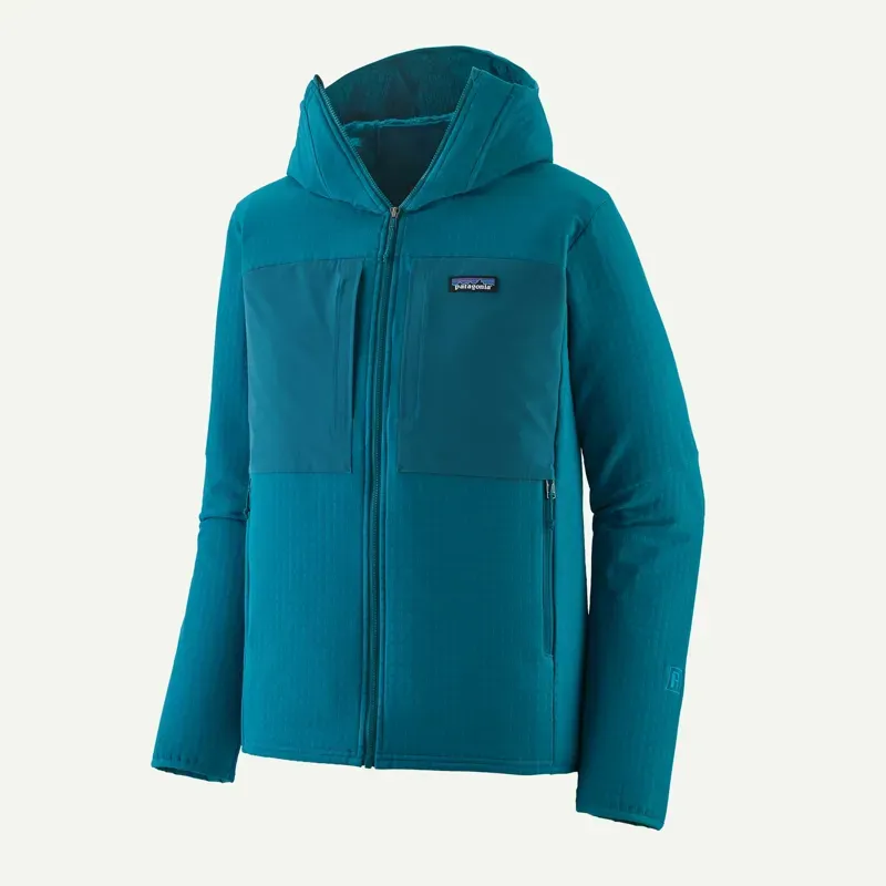 Patagonia R2 TechFace Hoody in Glacial Blue