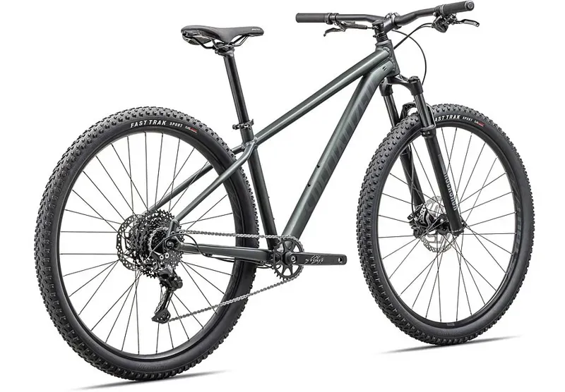 Specialized Rockhopper Comp Hartail Mountain Bike in Oak Green-2