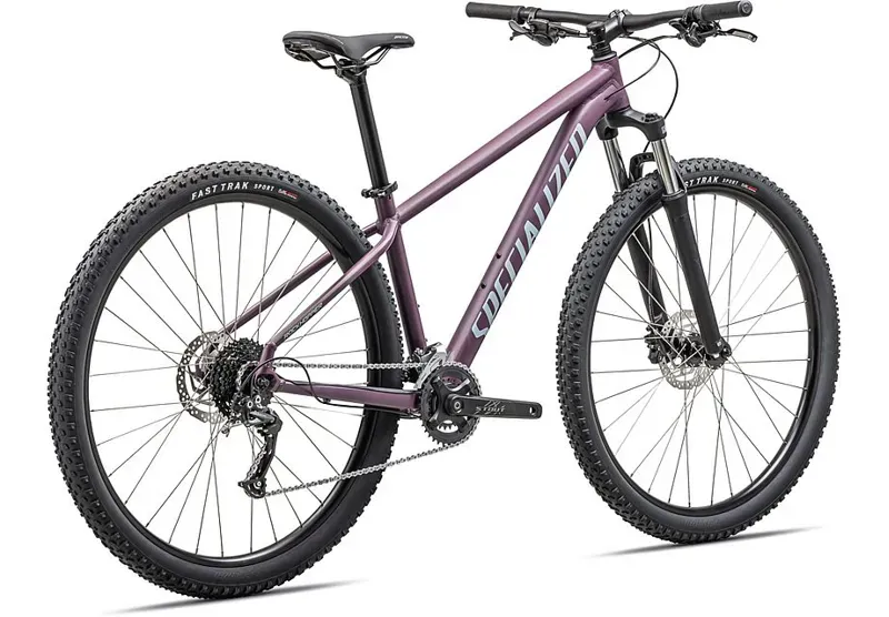 Specialized Rockhopper Base Hardtail Mountain Bike  in Cast Lilac / Sea Foam-3