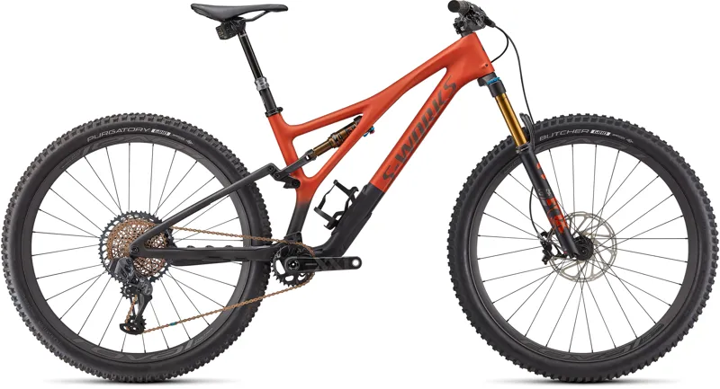 2021 Specialized S-Works Stumpjumper Carbon Mountain Bike in Red