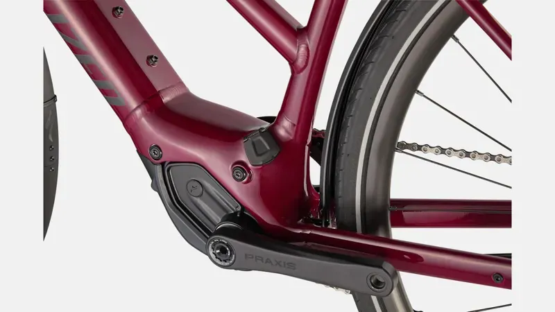 Specialized Turbo Vado SL 4.0 EQ Electric Hybrid Bike in Red-2