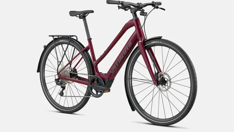 Specialized Turbo Vado SL 4.0 EQ Electric Hybrid Bike in Red-7