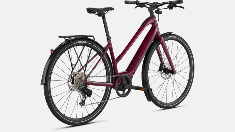 Specialized Turbo Vado SL 4.0 EQ Electric Hybrid Bike in Red-6