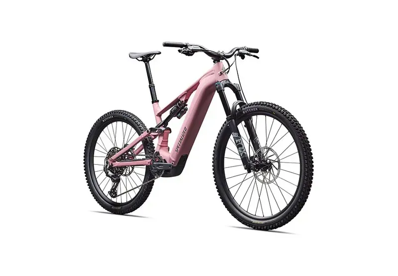 Specialized Turbo Levo 4 Comp Alloy E-MTB in Dusky Pink and Cypress-2