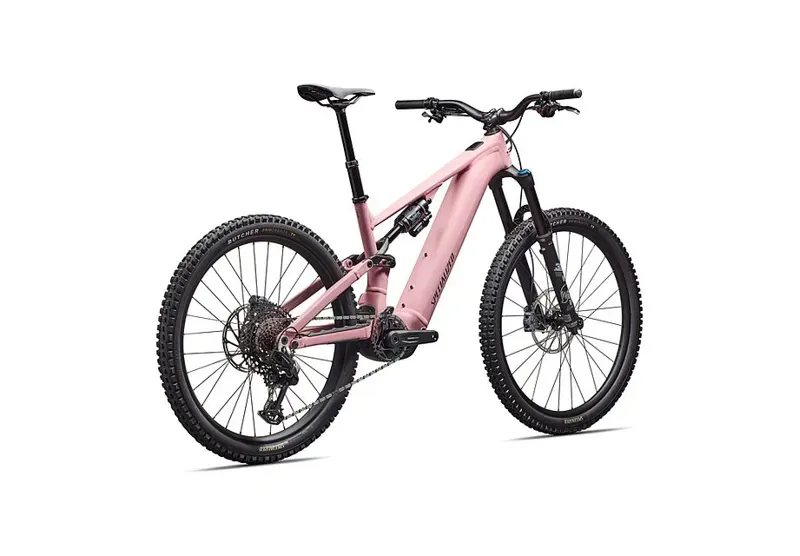 Specialized Turbo Levo 4 Comp Alloy E-MTB in Dusky Pink and Cypress-3