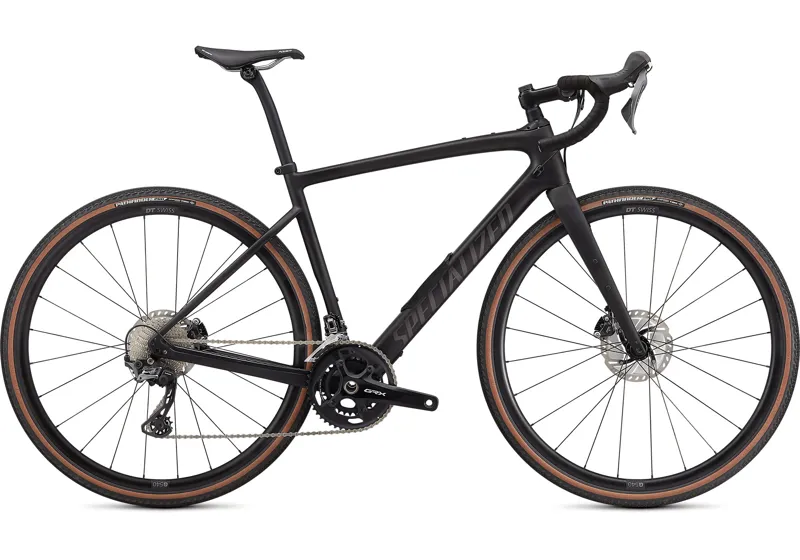 2021 Specialized Diverge Comp Carbon Gravel Bike in Black
