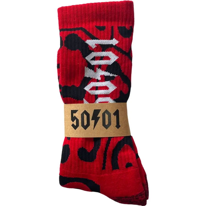 50to01 - Red Turtle Socks-1