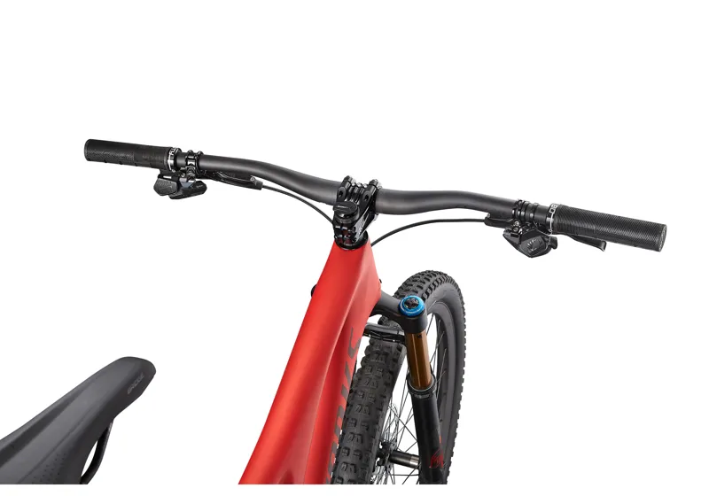 2021 Specialized S-Works Stumpjumper Carbon Mountain Bike in Red-3