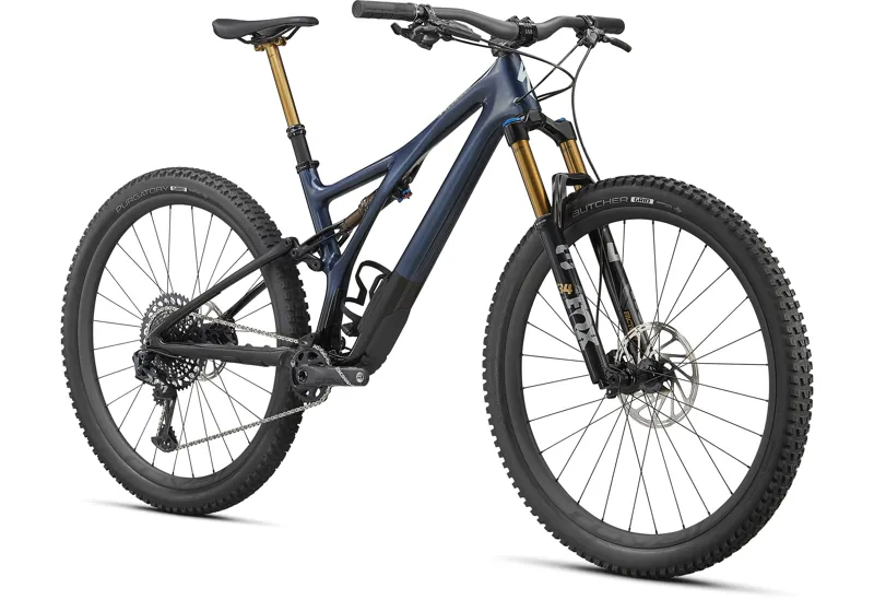 2021 Specialized Stumpjumper Pro Carbon Mountain Bike in Blue