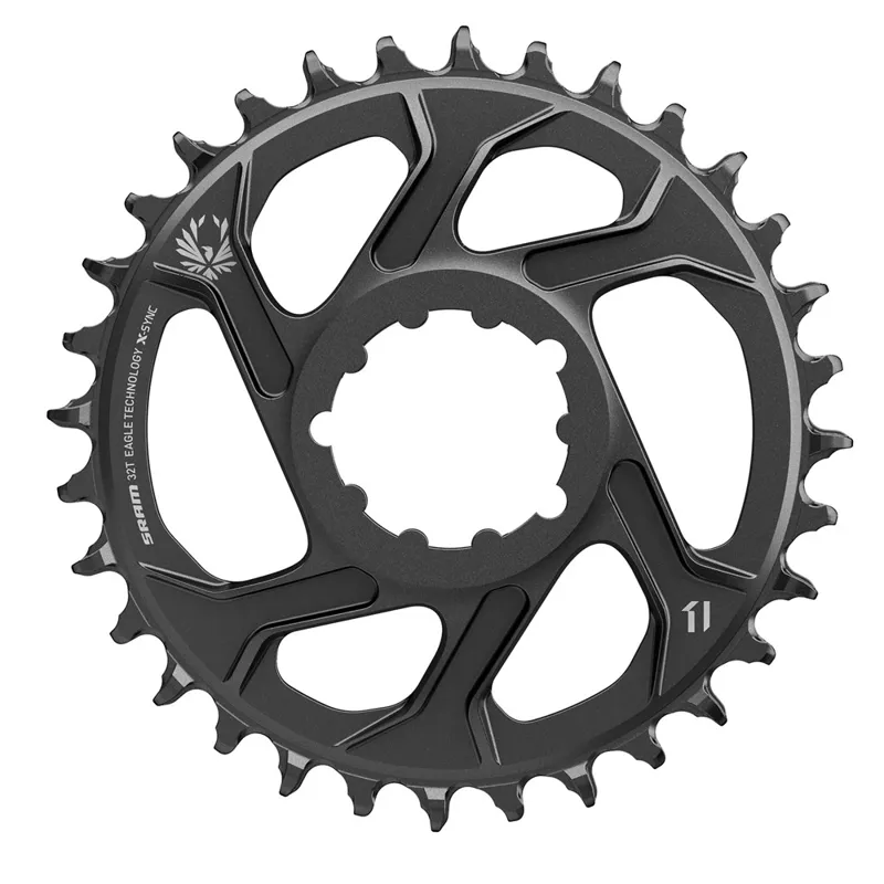 Sram Chain Ring X-Sync 2 32t Direct Mount 3mm Offset Boost Eagle: Black 12spd