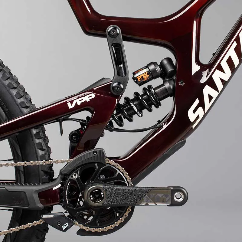 Santa Cruz V10 CC Carbon MX Frame Only w/ Coil Shock- Oxblood-3