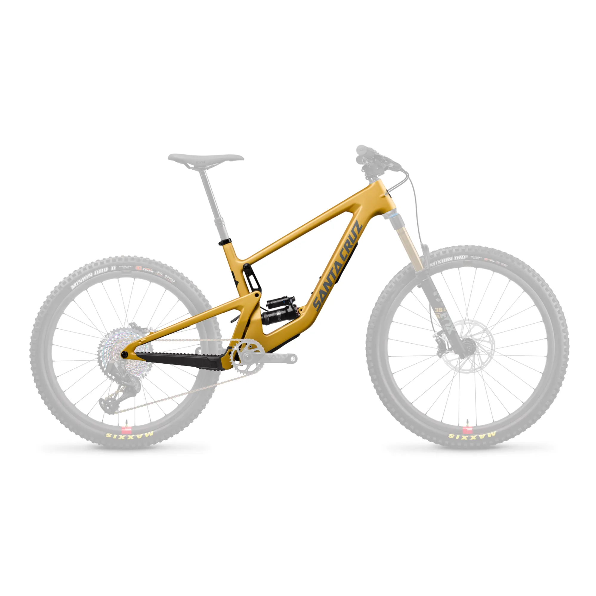 2022 Santa Cruz Bronson Carbon CC Frame Only Gold