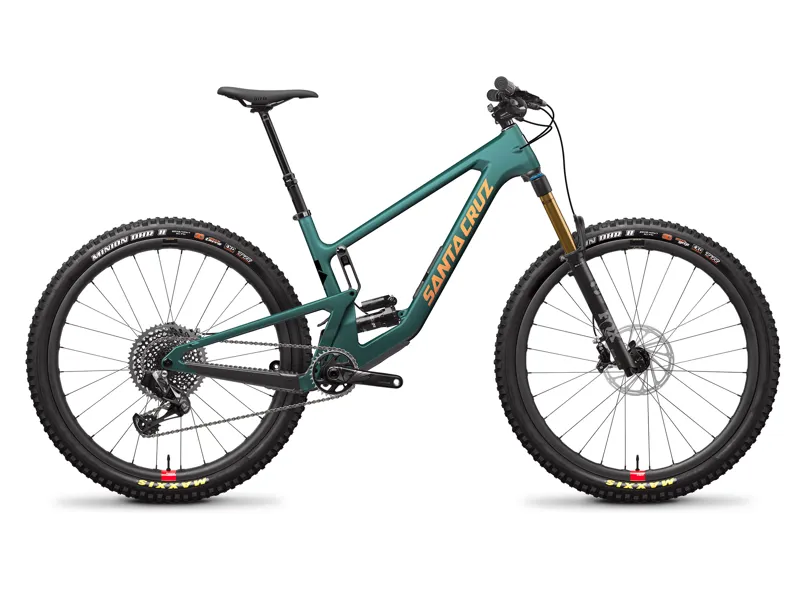 Santa Cruz Hightower CC Carbon X01 AXS Build w/Reserve Wheels- Emerald - Large