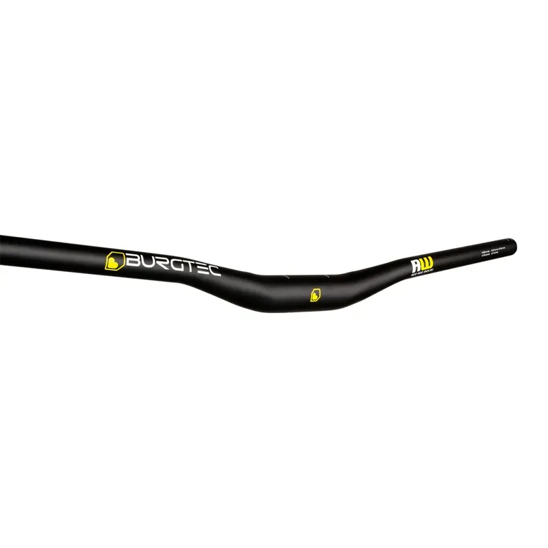 Burgtec Ride Wide 35mm 22.5mm/800mm Enduro Riser Bar in Black