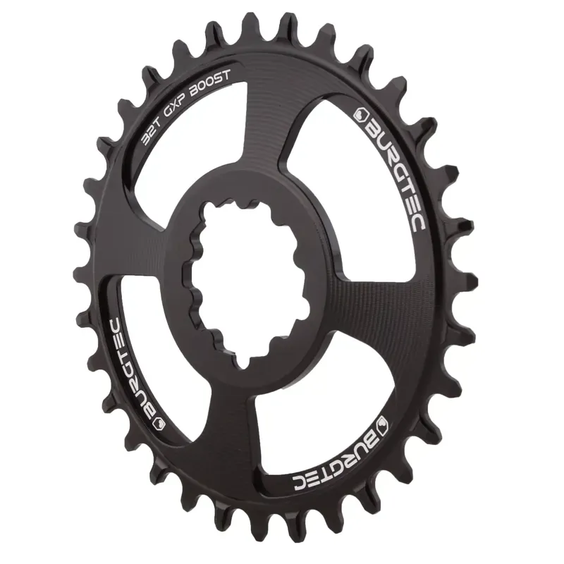 Burgtec GXP Boost 3mm Offset Thick Thin 32T Chainring in Black