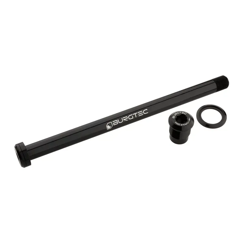 Burgtec 180mm X 12mm 1.00mm Pitch Rear Axle in Burgtec Black