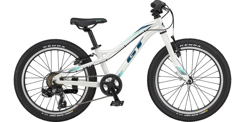 2021 GT Stomper Ace 20in Kids Mountain Bike in White