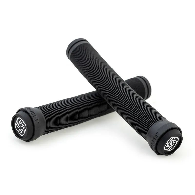 Gusset Sleeper XL Non-Flanged Handlebar Grips in Black