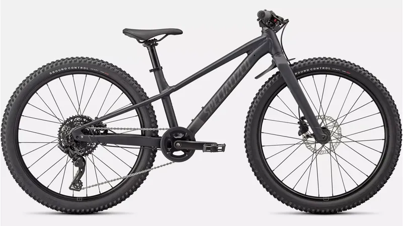 Specialized Riprock 24 Kids Mountain Bike in Cast Black/Smoke
