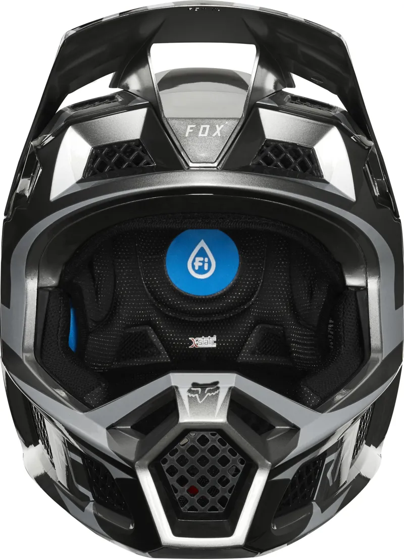 Fox Rampage Pro Carbon Full-Face Helmet BST -Silver-1
