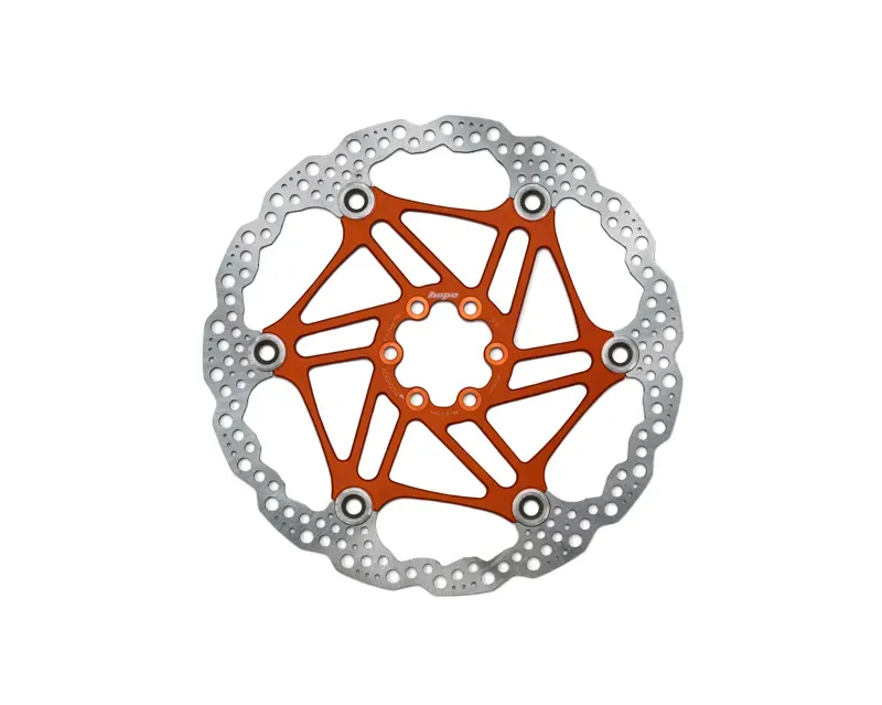 Hope Floating Disc 200mm 6-Bolt Float Rotor in Orange