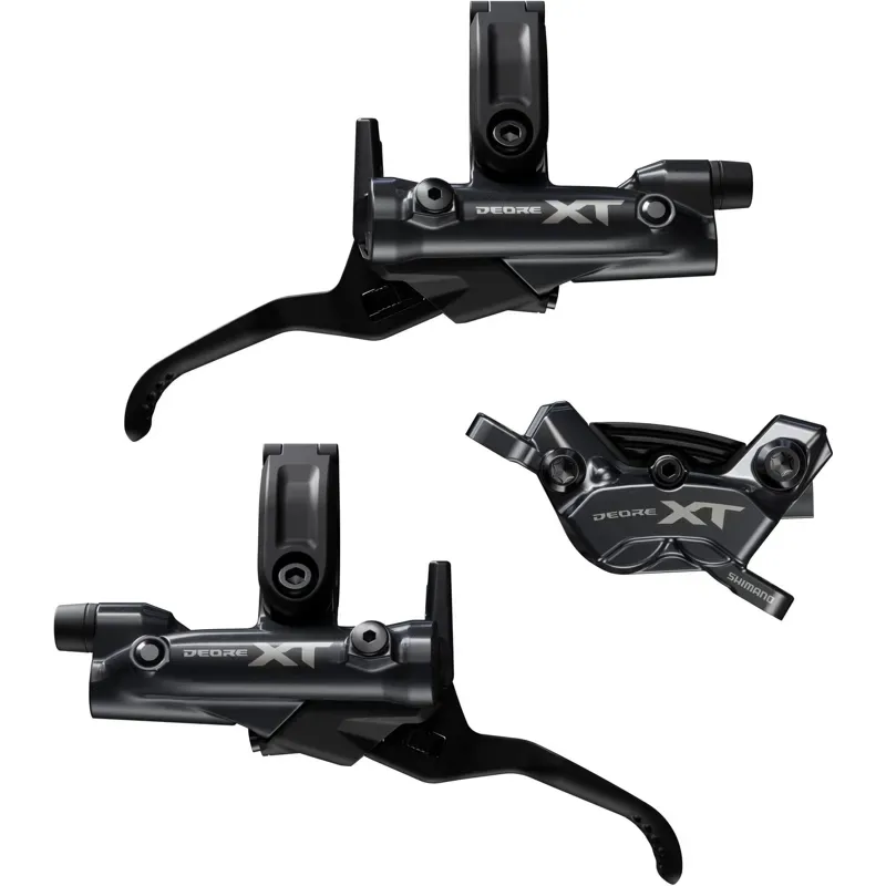 Shimano XT M8220 4pot Brakeset - Front and Rear 