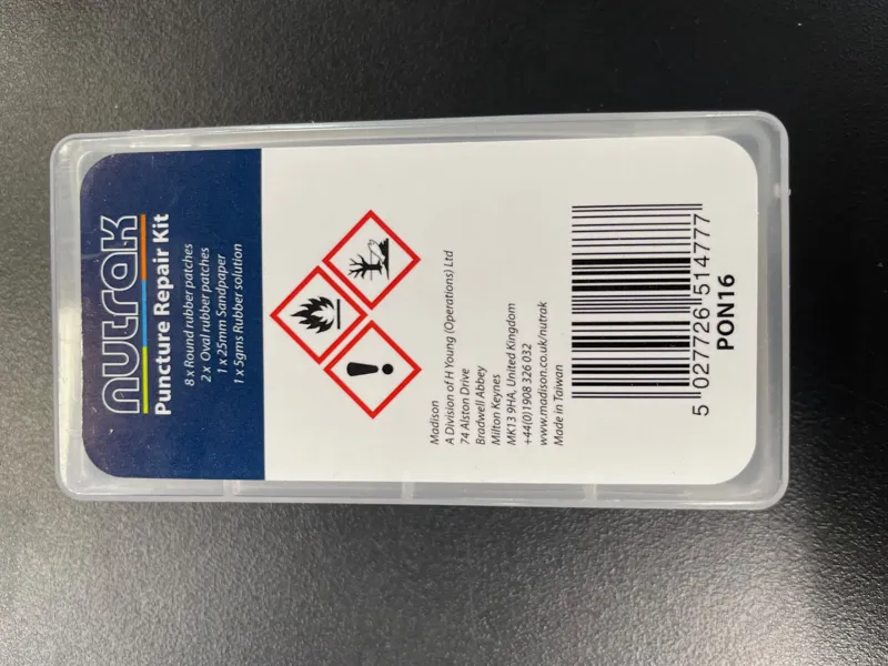 Nutrack puncture repair kit x10 patches-1