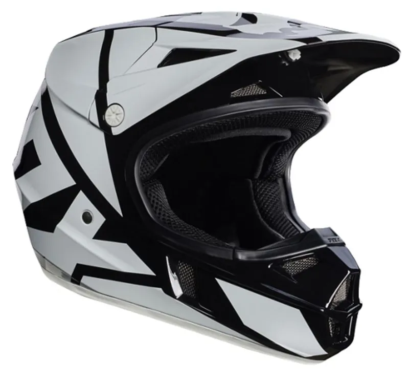 Fox Junior V1 Fullface Black
