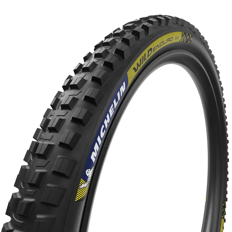 Michelin Wild Enduro MH Racing Line Tyre - Blue/Yellow