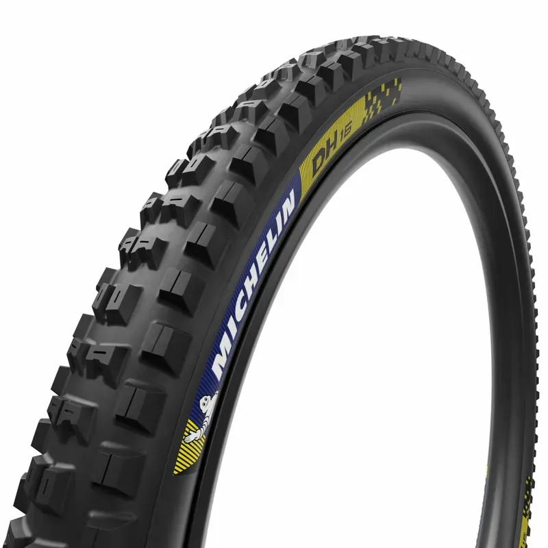 Michelin DH16 Racing Line Downhill Mountain Bike Tyre - Blue/Yellow