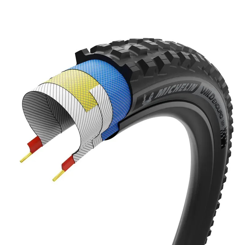 Michelin Wild Enduro MH Racing Line Tyre - Stealth Black-1