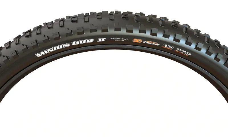 Maxxis Minion DHR II 3C EXO Folding TR Tyre in Black-2