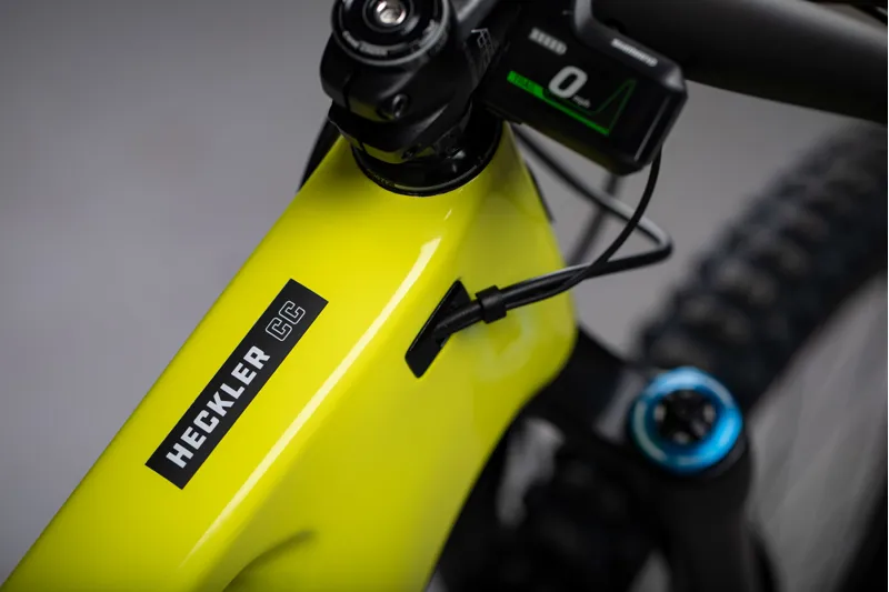 2020 Santa Cruz Heckler CC S Kit Electric Mountain Bike - Yellow-4